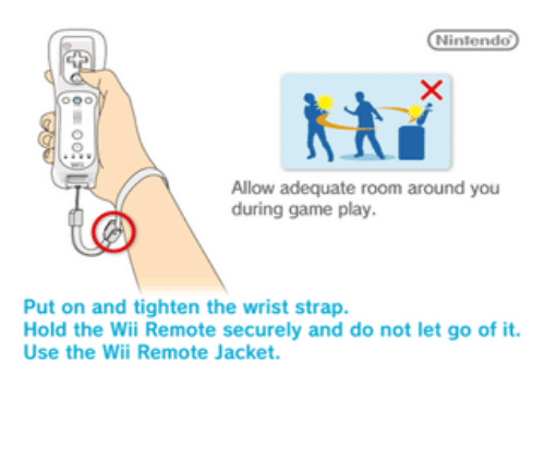 Allow Adequate Room Around You